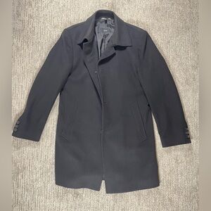 Hugo Boss Classic Black Top Coat